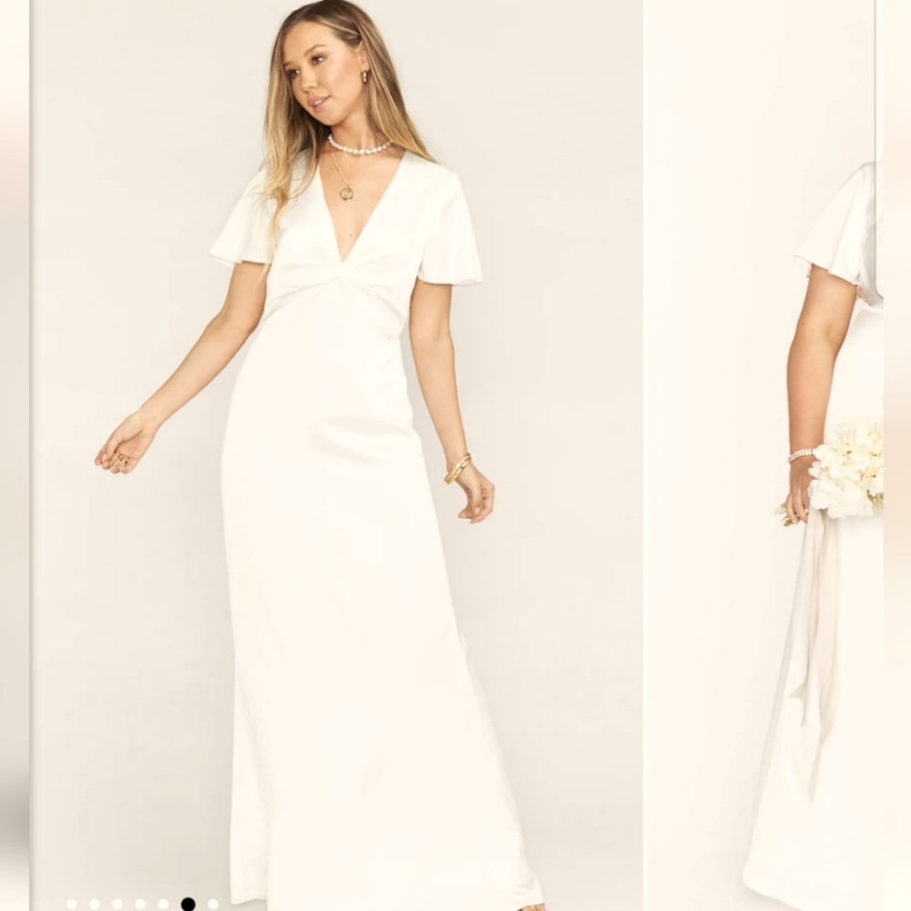 MuMu Satin Gown